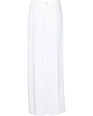 Ralph Lauren Harpreet Wide-Leg Trousers - White