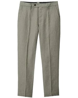 Rag & Bone Evan Straight-Leg Trousers - Grey
