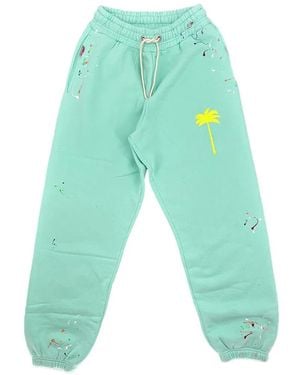 Palm Angels Pxp Painted Track Trousers - Blue