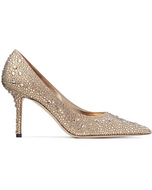 Jimmy Choo Pumps Love 85Mm - Neutro
