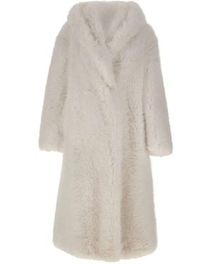 BB COUTURE Hooded Coat - White