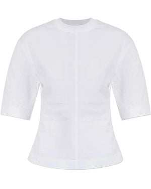 Samsøe & Samsøe Sadisas T-Shirt Met Korte Mouwen - Wit