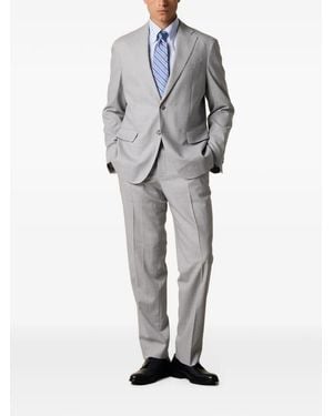 Brooks Brothers Single-Breasted Suit - Grey