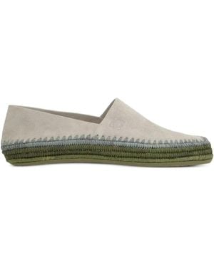 Loewe Espadrilles Aus Leder - Grün