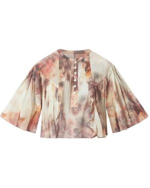 Isabel Marant Cotton T-Shirt - Pink