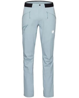 Mammut Aenergy Light So Logo-Print Trousers - Blue