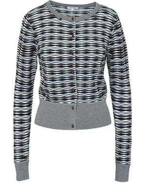 Veronica Beard Cambria Cardigan - Blue