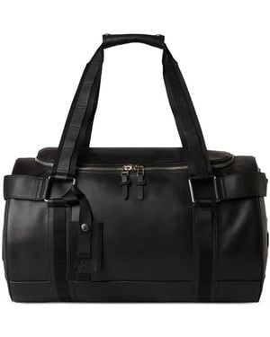 The North Face Base Camp Leather Duffle Bag - Black