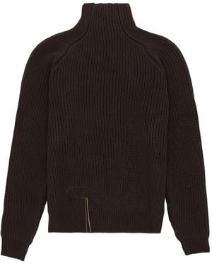 Fortela Leona Ribbed Jumper - Black