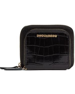 DSquared² Leather Wallet - Black