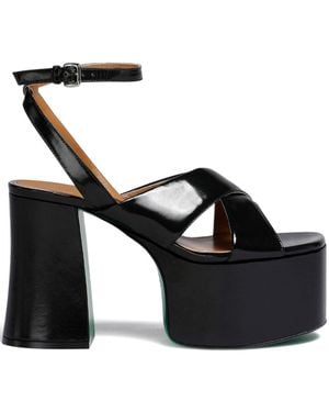 Marni Marine Sandals - Black