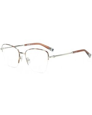 Missoni Brille Mit Geometrischem Gestell - Weiß