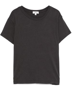 Agolde Crew-Neck Short-Sleeve T-Shirt - Black