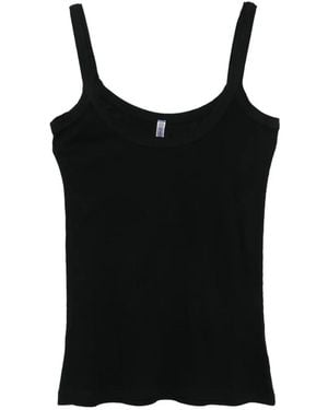 Daniele Fiesoli Scoop-Neck Tank Top - Black