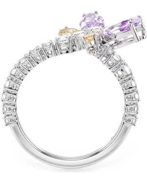 Swarovski X Ariana Grande Dragonfly-Motif Ring - White