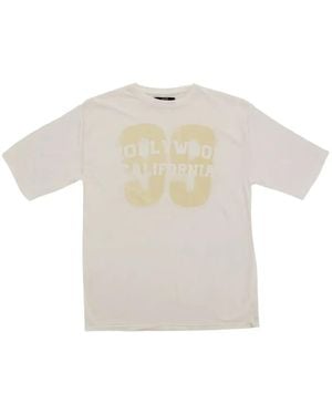 HTC Atlethic American Graphic-Print T-Shirt - White