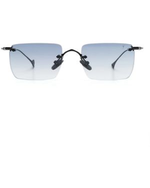 Eyepetizer Etherege Square-Frame Sunglasses - Blue