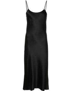 Voz Liquid Midi Dress - Black