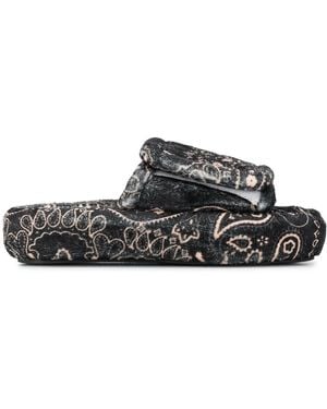 DUOltd Slippers Met Plateauzool - Zwart