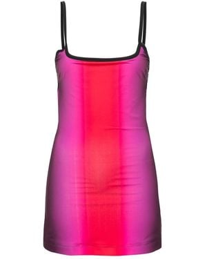 The Attico Gradient Mini Beach Dress - Pink