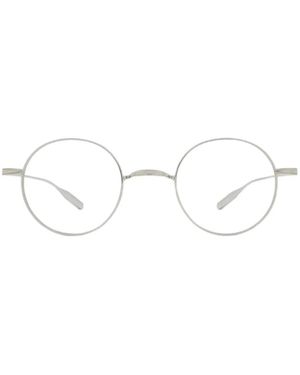 Barton Perreira Gafas De Clip Imagine Con Montura Redonda - Blanco