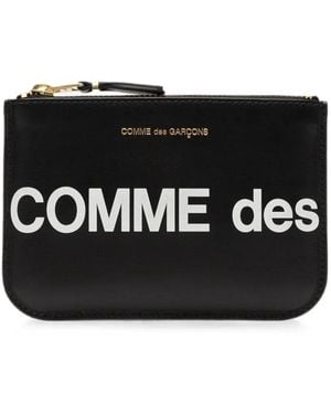 Comme des Garçons Huge Logo Pouch Accessories - Black