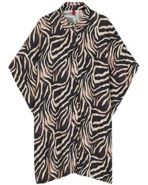 HUGO Fancy Zebra-Print Dress - Black