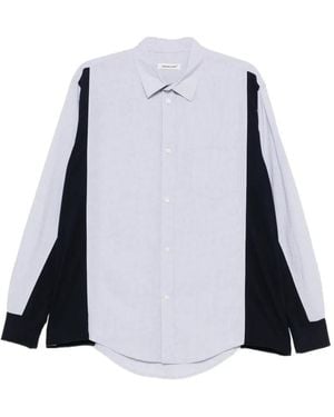 Undercover Panelled Shirt - Blue