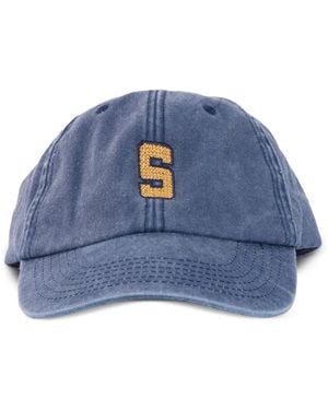 Sebago Conor University Logo-Appliqué Cap - Blue