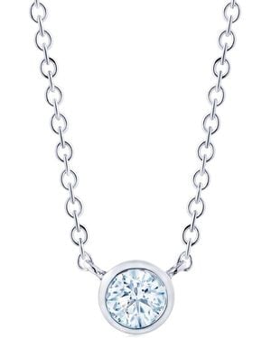 Kwiat Collier En Or Blanc 18Ct Orné De Diamants - Métallisé