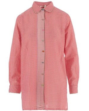 Péro Geruit Blouse - Roze