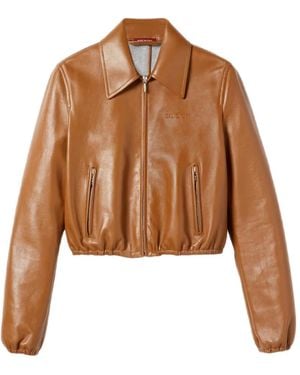 Gucci Leren Jack - Bruin