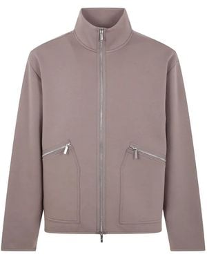 Michael Kors Zip-Pocket Jacket - Brown