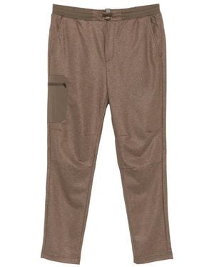 Sease Drawstring-Waistband Cashmere Track Pants - Gray