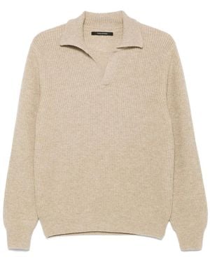 Tagliatore Ribbed Sweater - ナチュラル