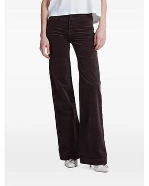 ASKK NY Corduroy Button-Fly Trousers - Black