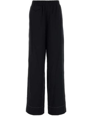 A.P.C. Lucy Wide-Leg Trousers - Black
