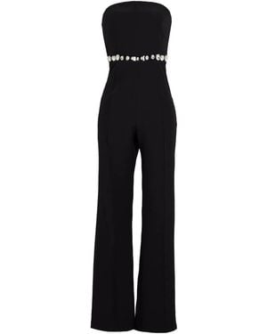 retroféte Mono Glenda Estilo Bandeau - Negro