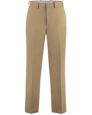 Department 5 Kurt Flat-Front Tailored Trousers - Natural