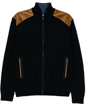 Paul & Shark Cárdigan con cremallera - Negro