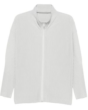 Homme Plissé Issey Miyake Plested Shirt - White