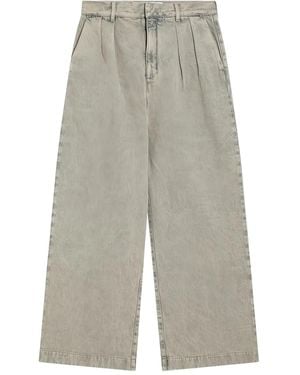 Loewe Vaqueros con pinzas - Gris
