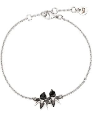 Shaun Leane Diamond Orchids Bracelet - White
