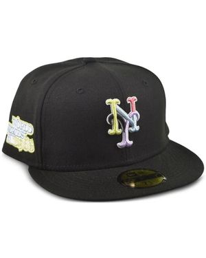 KTZ 59Fifty Mlb New York Yankees Embroidered Fitted Hat - Black