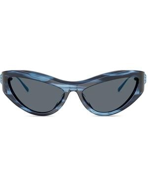 Swarovski Crystal-Embellishment Sunglasses - Blue