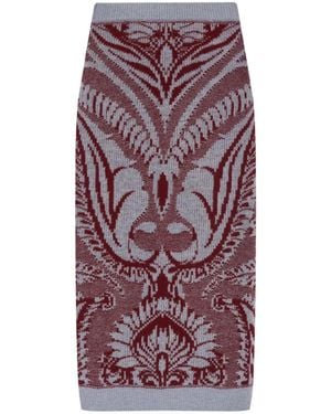 Etro Woollen Skirt - Multicolour