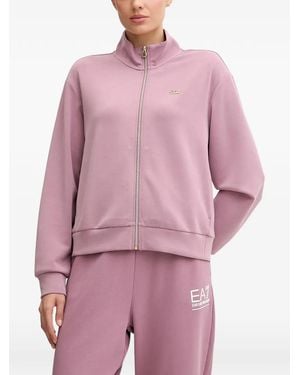 EA7 Zip-Up Sweatshirt - Pink