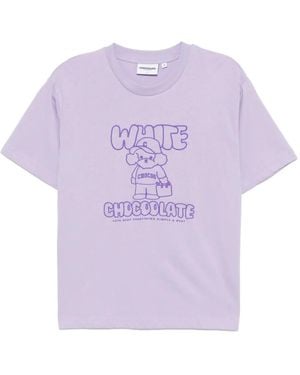 Chocoolate Graphic T-Shirt - Purple