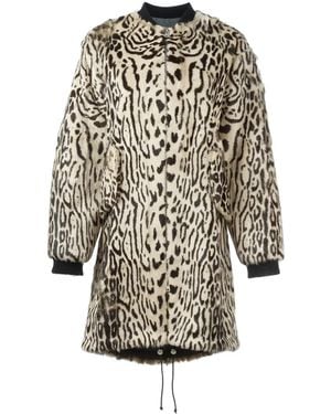 Giambattista Valli Animal Print Coat - Multicolour