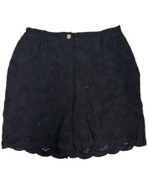 ..,merci Shorts Con Orlo A Smerlo - Nero